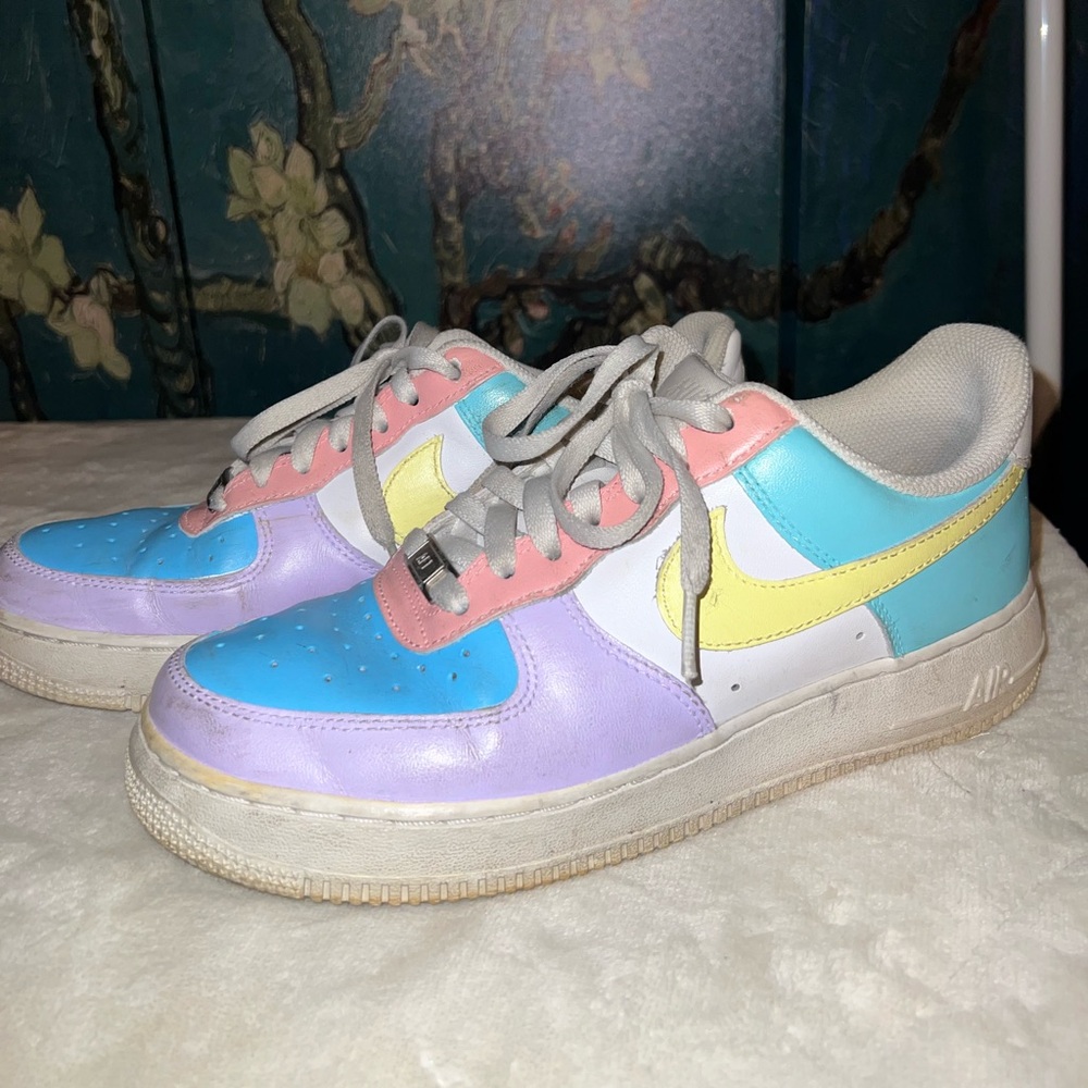 Multi-colored Nike Air Force 1